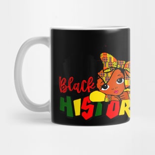 I Am The Strong African Queen Girls Black History Month Mug